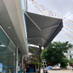 Thi Công Mái Hiên Di Động Đẹp Ngoài Trời